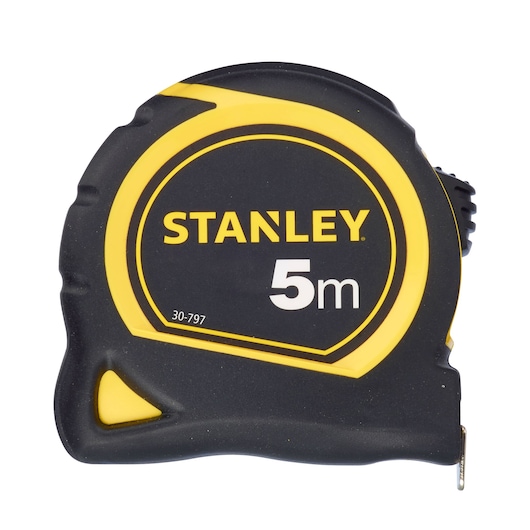 STANLEY TAPE WHITE BACKGROUND VIEW