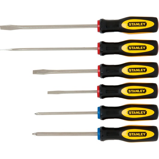 Photography of a STANLEY 6 pc. Rack Screwdriver Set